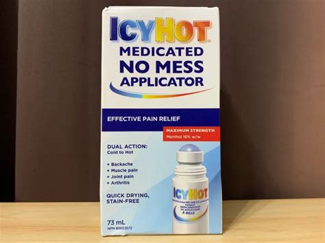 Icy Hot Medicated No Mess Applicator Ml Maximum Strength Quick Dryng Stain Free Lazada Ph