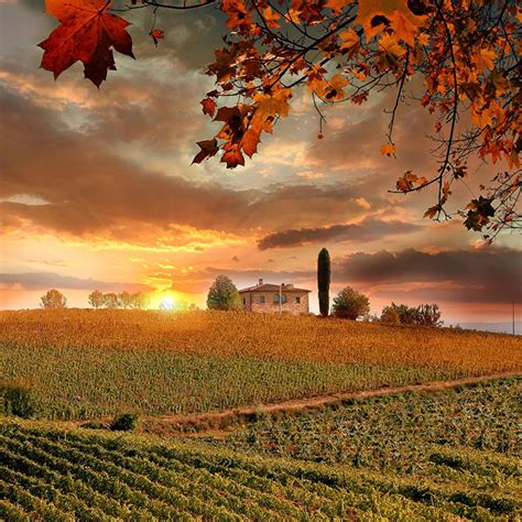 Tuscany Sunset Wallpapers - Wallpaper Cave