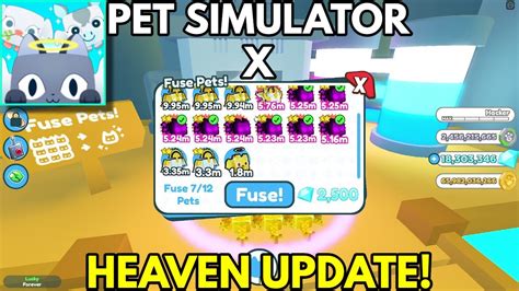 What Happens When You Fuse Rainbow Agony In Pet Simulator X Heaven