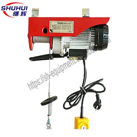 Pa V Portable Electric Wire Rope Hoist Cable Winch Lifting Buy