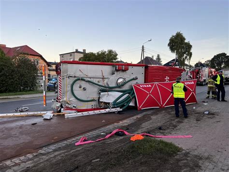 Jest akt oskarżenia w sprawie wypadku strażaków w Żukowie Remiza pl