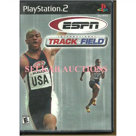 Espn International Track And Field Play Station Video Game Disc Ps