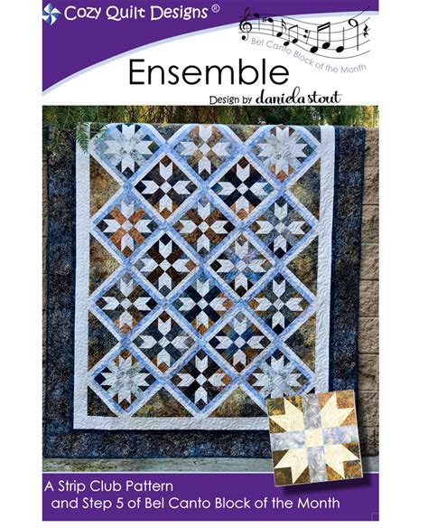 Ensemble Pattern Bel Canto Block 5 By Cozy Quilt Designs