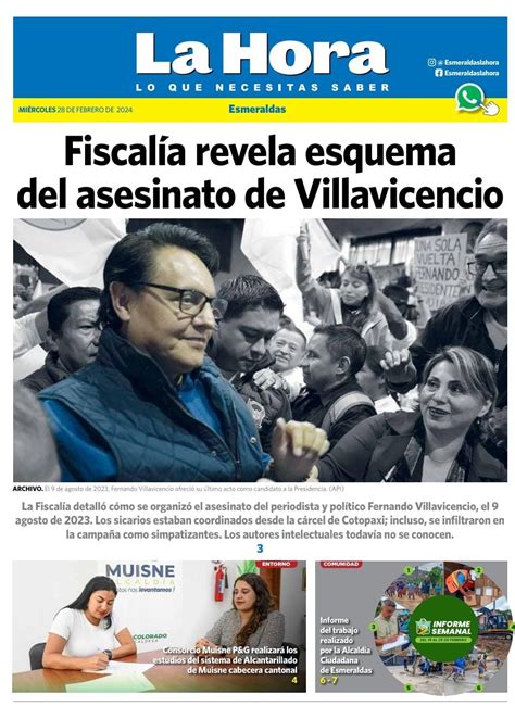 Esmeraldas 28 De Febrero De 2024 Diario La Hora