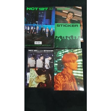 Nct Sticker Seoul City Version Unsealed Album Tingi Mark Sticker