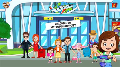 My Town Airport games for kids APK for Android Download