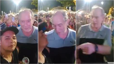 Ciro Gomes dá tapa em homem após ser chamado de bandido em festa