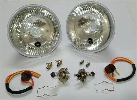 CLASSIC AUSTIN ROVER Mini Genuine Lucas Halogen Conversion Headlights