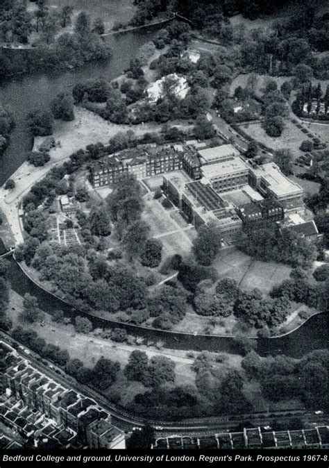 Bedford College London 1967 An Aerial Photo Of The Bedfor Flickr