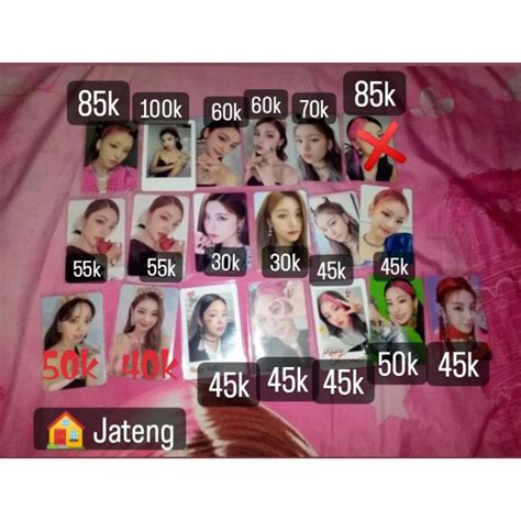 Jual Photocard Yeji Itzy Official Checkmate Crazy In Love Shopee