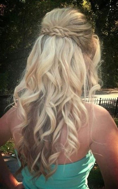 2015 Prom Hairstyles – Half Up Half Down Prom Hairstyles – Styles That ...