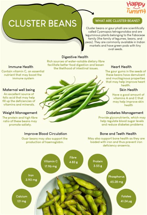 Top 9 Benefits of Cluster Beans (Guar Phalli) - Happytummy