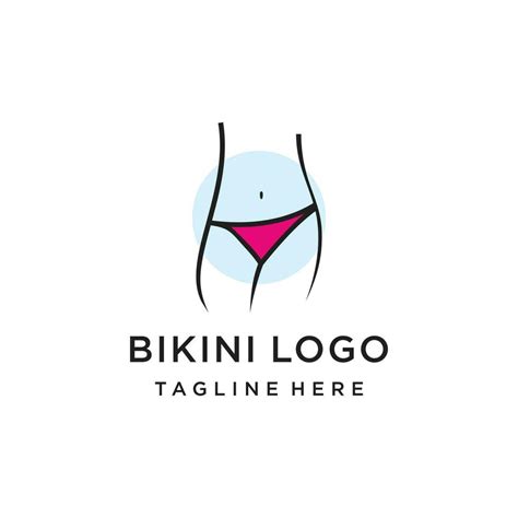 Vector Summer Sexy Women S Clothing Bikini Logo Icon Symbol Premium Vector 35129437 Vector Art