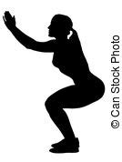 Squat clipart - Clipground