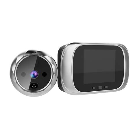 Home Security Digital Peephole Door Camera Viewer with Doorbell, 2.8 ...