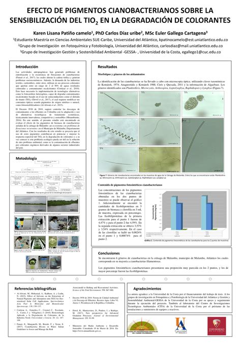 Pdf Efecto De Pigmentos Cianobacterianos Sobre La Sensibilizaci N De