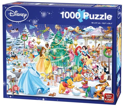 Puzzle Natale Disney 1 000 Pezzi Puzzle Mania It