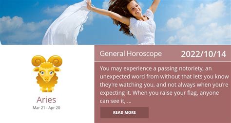 Aries Horoscopes On Twitter Daily Horoscope For Oct 14 2022 Read