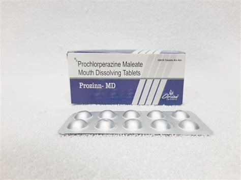 (PROZINN - MD TABLETS) Prochlorperazine Maleate Mouth Dissolving ...