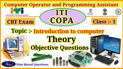 COPA Question Answer Iti Copa Theory Important Questions Iti Copa