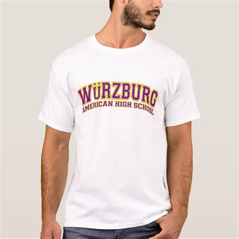 Würzburg American High School T Shirt Zazzle