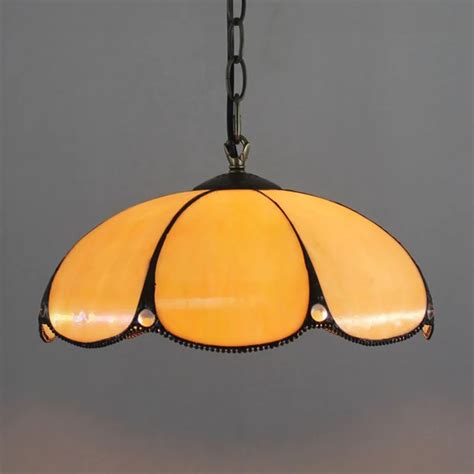 Dia Cm Vintage Stained Glass Pendant Light European Dinning Room Lamp