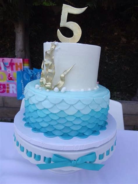 7 Mira Mermaid Themed Birthday Cakes Photo Ariel Little Mermaid