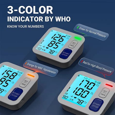 Cocacis Accurate Blood Pressure Monitor With Extra Large Cuff And Smart