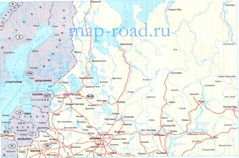 Автомобильные дороги России и СНГ. Карта дорог Европы - автодороги ...