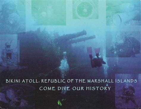 MY UNESCO WHS POSTCARDS COLLECTION MARSHALL ISLANDS Bikini Atoll Nuclear Test Site