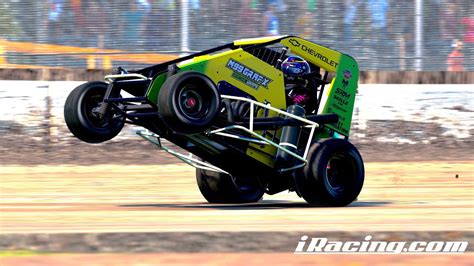 Iracing Dirt Midgets At Fairbury Youtube