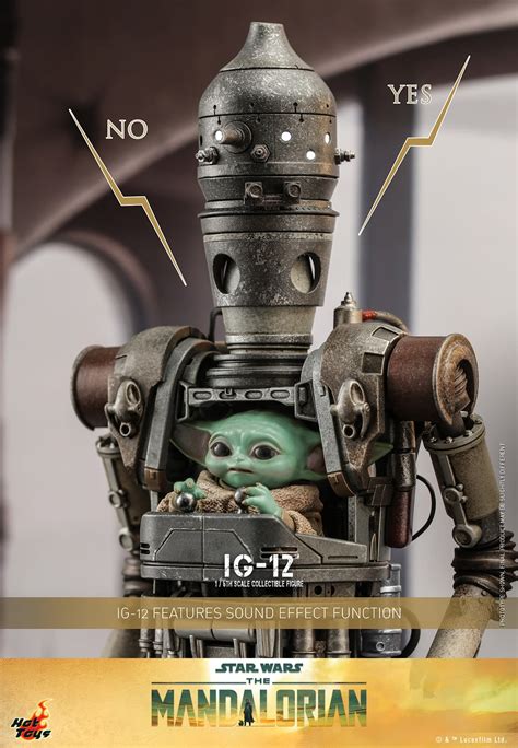 Hot Toys Announces Star Wars The Mandalorian 1 6 Scale IG 12 Figure