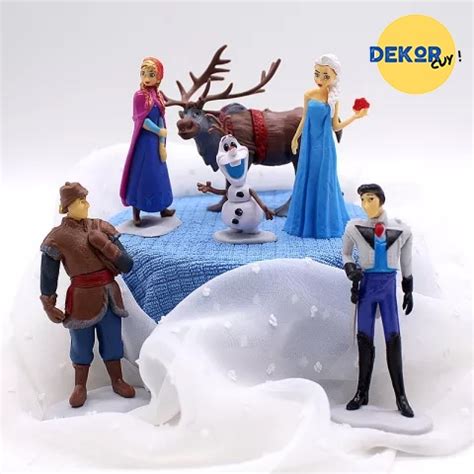 Jual Cake Topper Frozen Set Cake Topper Elsa Olaf Hiasan Kue Ulang