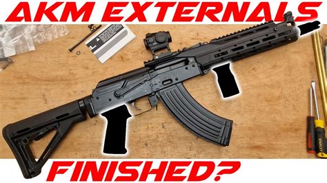 Tokyo Marui AKM Finishing The Externals YouTube