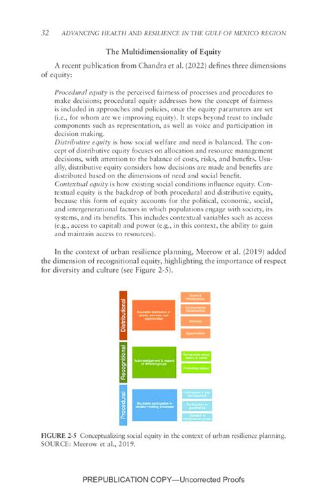 Understanding Systems Of Health And Community Resilience Advancing