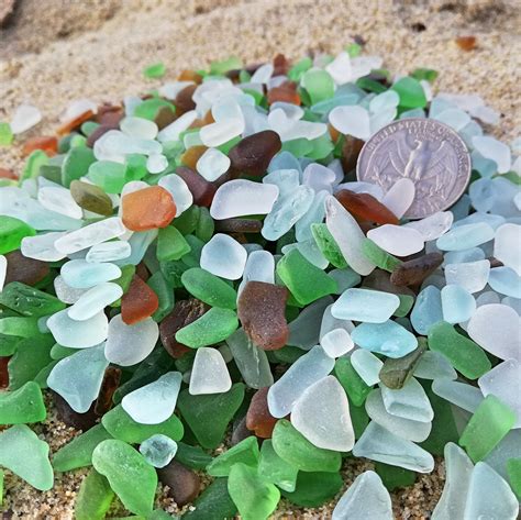 Sea Glass Small 50 500 Lot Bulk Real Beach Glass Mosaic Sea Etsy Canada