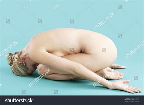 Full Body Nude Woman Kneeling Forward Stock Photo 104120051 Shutterstock