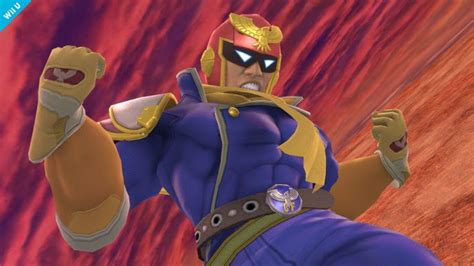 Captain Falcon En Smash Bros Wii U 3ds Trailer