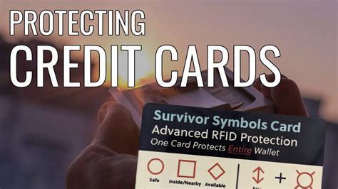 Protect Your Credit Cards Survivor Symbols Card Youtube