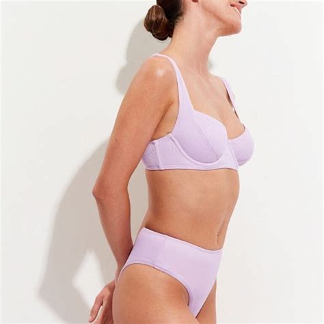 Underwire Ribbed Bikini Textured Custom Swimwear Manufacturer Unijoy