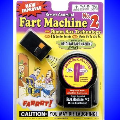 Remote Controlled Fart Machine 2 - Clamshell - Trickmaster