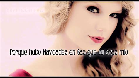 Christmases When You Were Mine Taylor Swift Traducida Al Español Hd Youtube