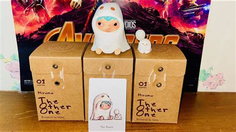 Hirono The Other One By Popmart X Lang Blind Box Unboxing