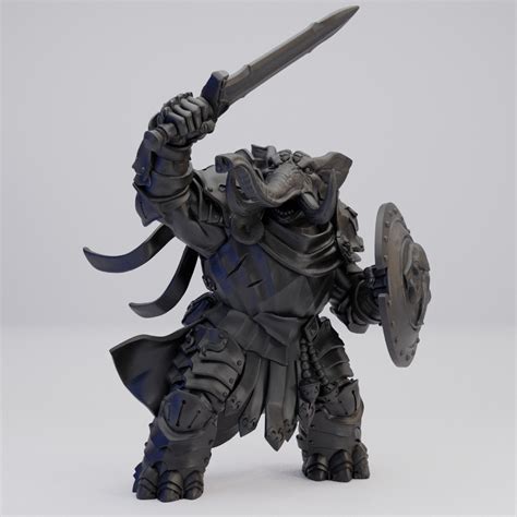 Hot Goblin アイボリーセンチネルB 猛攻獣人戦士ミニチュア ホットゴブリン