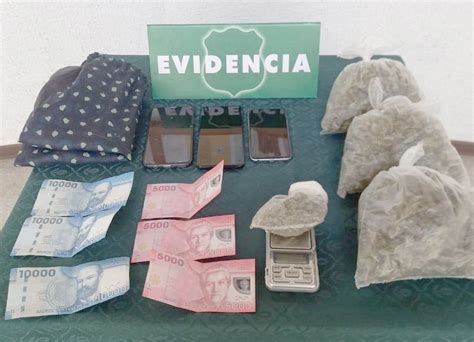 Carabineros De La Siat Talca Detuvo A Tres Sujetos E Incaut Marihuana