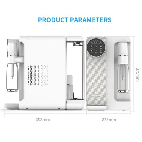 Free Installation Water Dispenser Hot Cold Water Reverse Osmosis RO Cold Soda Water Machine RO