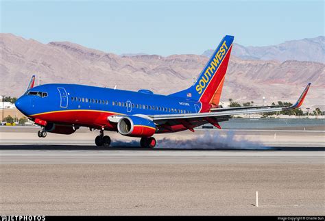 N Wn Boeing H Southwest Airlines Charlie Sun Jetphotos