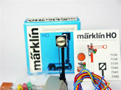 Märklin 7042 H0 Gleissperrsignal