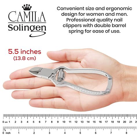 Camila Solingen Cs Large Heavy Duty Toe Nail Clipper Sharp Trimmer