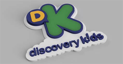 Discovery Kids Logo by chochi3D | Download free STL model | Printables.com